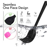 Basting Brushes Silicone Heat Resistant Pastry Brushes Spread Oil Butter Sauce Marinades for BBQ Grill Barbecue Baking Kitchen Cooking BPA Free Dishwasher Safe (Black 2)