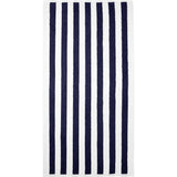 Toalha de praia, pacote com 2, azul marinho, 59,84" C x 29,92" L