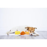 Brinquedos para cães de jantar, conjunto de 3, brinquedos de pelúcia para cães, brinquedos para cães que fazem barulho, brinquedos para animais de estimação de outono