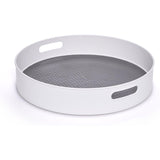 Non-Skid Under-Sink Pantry Cabinet Kitchen Organizer, 18-Inch, White/Gray 2