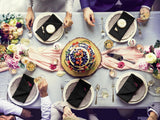 Black Cloth Napkins (12 Pack, 20x20 Inches), Ideal Dinner Napkins for Party, Wedding and Lunch/Dinner