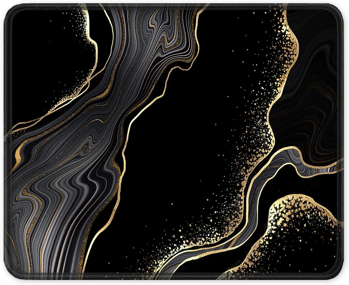 Mouse Pad with Non-Slip Rubber Base, Stitched Edge, Premium-Textured, Waterproof Gaming Mouse Pad for Wireless Mouse, Computers, Laptop, Office, 10.2×8.3 in Mouse Pad with Non-Slip Rubber Base, Stitched Edge, Premium-Textured, Waterproof Gaming Mouse Pad for Wireless Mouse, Computers, Laptop, Office, 10.2×8.3 in