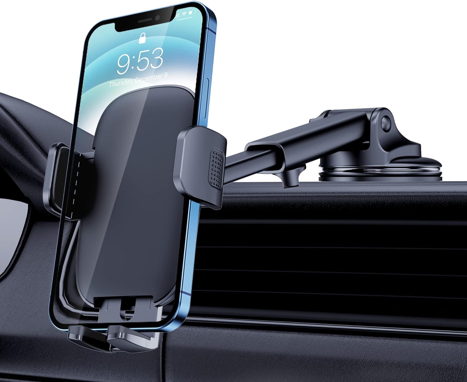 Suporte de telefone para carro Suporte de telefone para painel de para-brisa de carro Ventilação de ar Universal Hands Free Suporte de telefone celular para automóvel