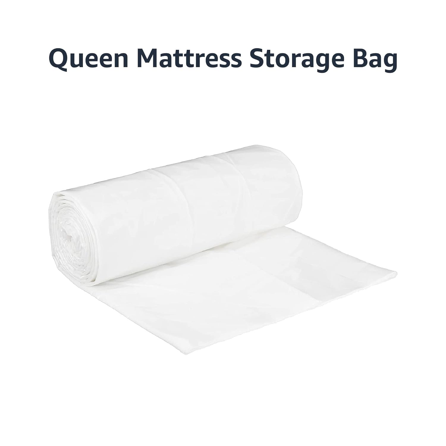 Moving and Storage Mattress Bag, Queen, 4 Mil, 1 Count, White, 80"L X 60"W X 10"H Moving and Storage Mattress Bag, Queen, 4 Mil, 1 Count, White, 80"L X 60"W X 10"H