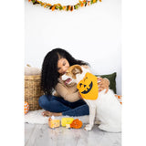 Brinquedos para cães de jantar, conjunto de 3, brinquedos de pelúcia para cães, brinquedos para cães que fazem barulho, brinquedos para animais de estimação de outono