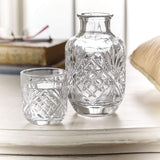 Bedside Night Carafe - Cup and Bottle to Keep Next To Your Bed for a Handy Midnight Drink, 16oz