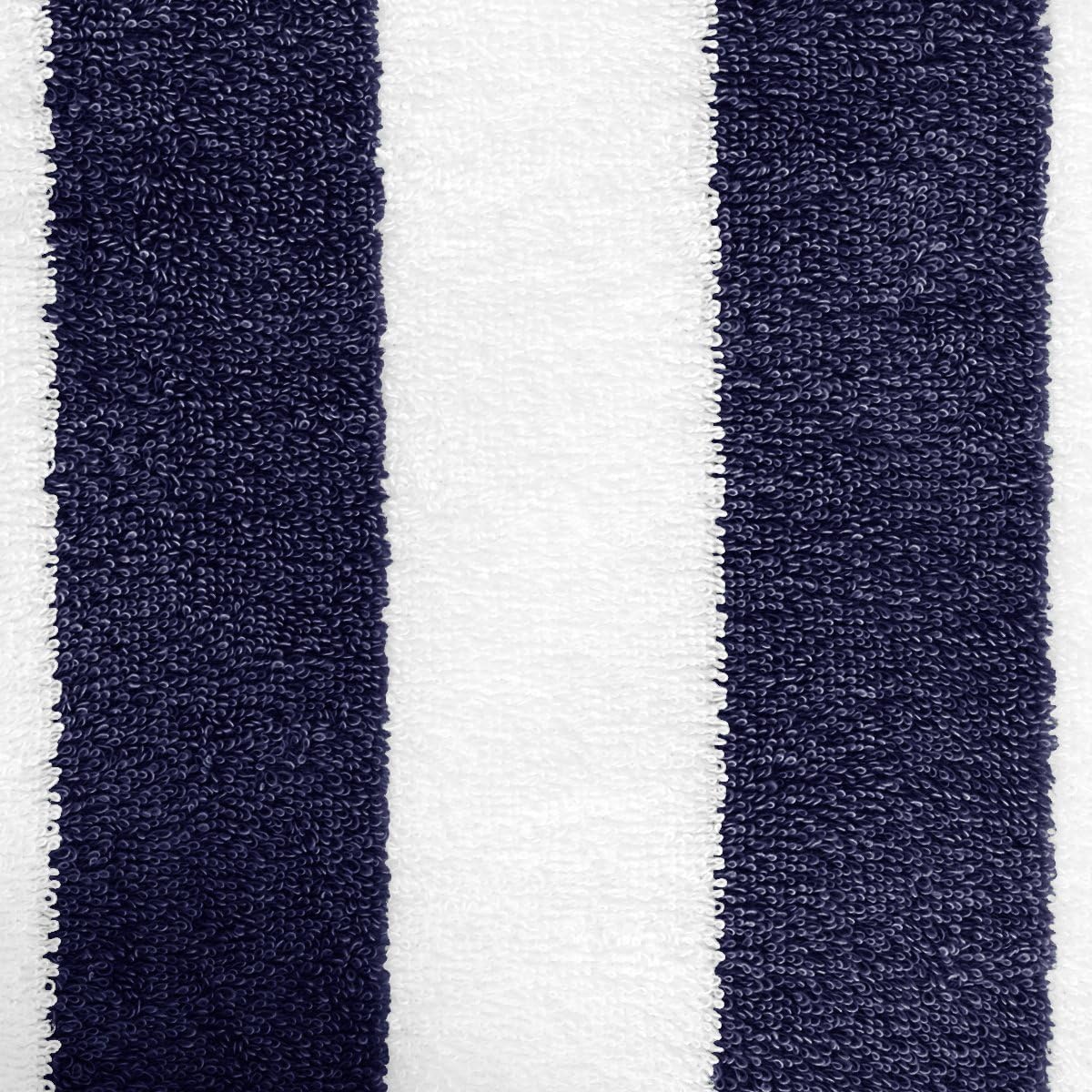 Toalha de praia, pacote com 2, azul marinho, 59,84" C x 29,92" L  Toalha de praia, pacote com 2, azul marinho, 59,84" C x 29,92" L