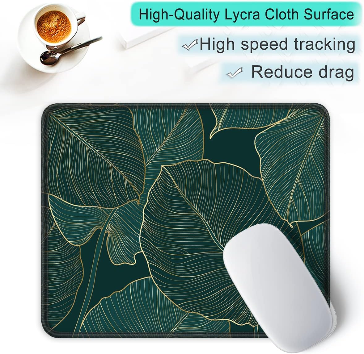 Mouse Pad with Non-Slip Rubber Base, Stitched Edge, Premium-Textured, Waterproof Gaming Mouse Pad for Wireless Mouse, Computers, Laptop, Office, 10.2×8.3 in Mouse Pad with Non-Slip Rubber Base, Stitched Edge, Premium-Textured, Waterproof Gaming Mouse Pad for Wireless Mouse, Computers, Laptop, Office, 10.2×8.3 in