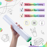 10pcs Mesh Zipper Pouch Zipper Bags, A3 Size 16.9x12.4 Inches Large Storage Bags for Organizing, 10 Colors Puzzle Bag Zipper File Bags for Office Supplies