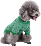 Pet Dog Clothes Soft Thickening Warm Pup Dogs Shirt Winter Puppy Sweater