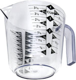 Select Plastic Measuring Cup, 1 Cup Capacity, Clear