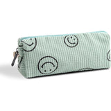 Smile Pencil Pen Case Office College School Large Storage High Capacity Bag Pouch Holder Box Organizer Makeup Pouch Bag Cosmetic Bag