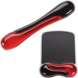 Mouse Pad com Apoio para Pulso - Vermelho (K62402AM) 