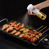 Pulverizador de óleo para cozinhar - 200ml Vidro Azeite de oliva Pulverizador Mister, Garrafa de spray de azeite, Utensílios de cozinha Acessórios para Air Fryer, Óleo de canola Spritzer, Amplamente utilizado para fazer salada, assar, fritar, churrasco4 