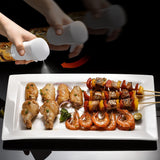 Pulverizador de óleo para cozinhar - 200ml Vidro Azeite de oliva Pulverizador Mister, Garrafa de spray de azeite, Utensílios de cozinha Acessórios para Air Fryer, Óleo de canola Spritzer, Amplamente utilizado para fazer salada, assar, fritar, churrasco4 