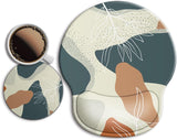 Mouse Pad com Apoio para o Pulso, [20% Maior] Apoio para o Pulso em Gel, com Base para Copos Antiderrapante e Alívio da Dor para Computador, Mesa, Casa e Escritório 