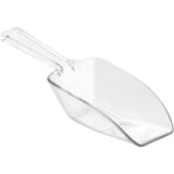 Copos grandes de medição de plástico – Conjunto de 4, comida para animais de estimação, pó de café, colher versátil, 2,25" x 1,25" x 6,5", 1/3 de xícara, transparente 