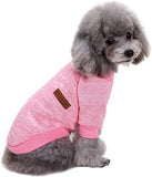 Pet Dog Clothes Soft Thickening Warm Pup Dogs Shirt Winter Puppy Sweater