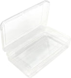 Large Capacity Clear Pencil Case, Plastic Pencil Boxes Stackable Design, Supply Boxes for s Boys School Classroom,1 Pack