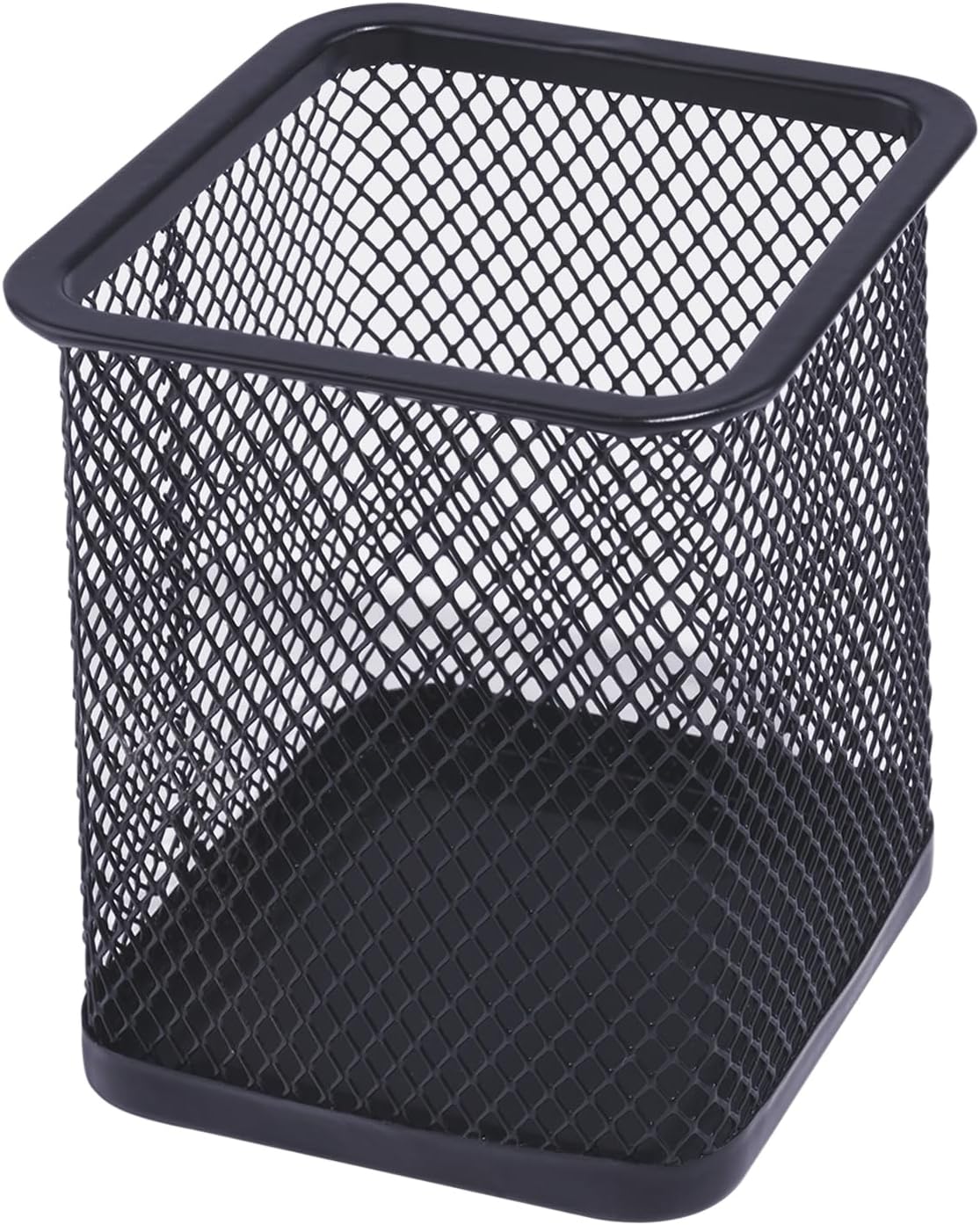 Porta-canetas para mesa, porta-lápis de malha de arame para organizador de mesa para material de escritório 