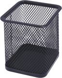 Porta-canetas para mesa, porta-lápis de malha de arame para organizador de mesa para material de escritório 