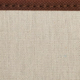 Rectangular Foldable Laundry Basket Hamper, Beige,Brown