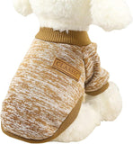 Pet Dog Clothes Soft Thickening Warm Pup Dogs Shirt Winter Puppy Sweater