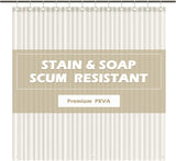 Paradigms Interiors Clear Shower Curtain Liner Light Weight PEVA, Shower Liner 72x72 Inches, Waterproof, No Chemical Smell with 12 Rust Proof Metal Grommets Holes for Bathroom Shower Curtain