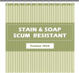 Paradigms Interiors Clear Shower Curtain Liner Light Weight PEVA, Shower Liner 72x72 Inches, Waterproof, No Chemical Smell with 12 Rust Proof Metal Grommets Holes for Bathroom Shower Curtain