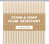 Paradigms Interiors Clear Shower Curtain Liner Light Weight PEVA, Shower Liner 72x72 Inches, Waterproof, No Chemical Smell with 12 Rust Proof Metal Grommets Holes for Bathroom Shower Curtain