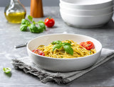 Conjunto de tigelas de cerâmica para macarrão de 4 peças de 40 onças, para sopas e saladas, tigelas de servir, grande capacidade, adequado para micro-ondas e lava-louças 