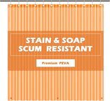 Paradigms Interiors Clear Shower Curtain Liner Light Weight PEVA, Shower Liner 72x72 Inches, Waterproof, No Chemical Smell with 12 Rust Proof Metal Grommets Holes for Bathroom Shower Curtain