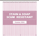 Paradigms Interiors Clear Shower Curtain Liner Light Weight PEVA, Shower Liner 72x72 Inches, Waterproof, No Chemical Smell with 12 Rust Proof Metal Grommets Holes for Bathroom Shower Curtain