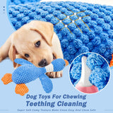 Upgraded Goose Indestructible Dog Toys for Aggressive Chewers Small Medium Large Breed, Crinkle Squeaky Plush Dog Puppy Chew Toys fo Duck Puppy Toys