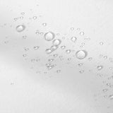 Waterproof Fabric Shower Curtain Liner with 3 Magnets - Soft Hotel Quality Cloth Shower Liner, Light-Weight & Machine Washable - Standard Size 72x72, White