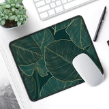 Mouse Pad com base de borracha antiderrapante, borda costurada, textura premium, mouse pad para jogos à prova d'água para mouse sem fio, computadores, laptop, escritório, 10,2 x 8,3 pol. 