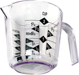 Select Plastic Measuring Cup, 1 Cup Capacity, Clear