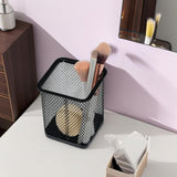 Porta-canetas para mesa, porta-lápis de malha de arame para organizador de mesa para material de escritório 