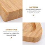 Wooden Appetizer Tray Christmas Tree Shaped Sushi Serving Tray Japanese Sashimi Plate Snack Dessert Candy Dish for Restaurant Home (11"x7.86")