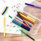 Large Capacity Clear Pencil Case, Plastic Pencil Boxes Stackable Design, Supply Boxes for s Boys School Classroom,1 Pack
