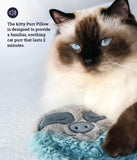 Pillow Snoozin' Sloth Soothing Plush Cat Toy