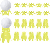 Plastic Golf Tees, 20Pcs Golf Simulator Tees for Home, Outdoor Indoor Golf Tees Simulator Practice Training, Golf Mat Tees for Winter Turf and Driving Range, Pack of 10 Tall & 10 Small