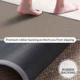 Kitchen Mats for Floor,Kitchen Rug, Nonskid, Washable,Absorbent Kitchen Runner Rug for in Front of Sink,Entryway,Rubber Backing Indoor Door Mat,Farmhouse Style Standing Mat,17.3"x28"