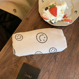 Smile Pencil Pen Case Office College School Large Storage High Capacity Bag Pouch Holder Box Organizer Makeup Pouch Bag Cosmetic Bag