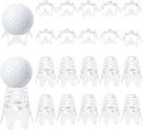 Plastic Golf Tees, 20Pcs Golf Simulator Tees for Home, Outdoor Indoor Golf Tees Simulator Practice Training, Golf Mat Tees for Winter Turf and Driving Range, Pack of 10 Tall & 10 Small